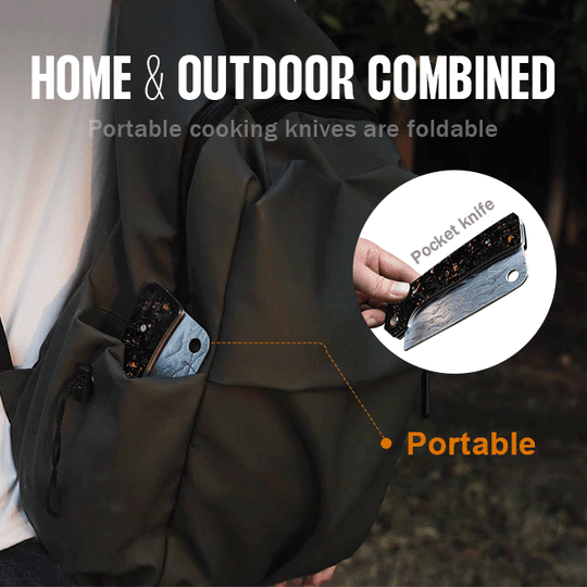 The FoldChef - Pocket Folding Chef Knife