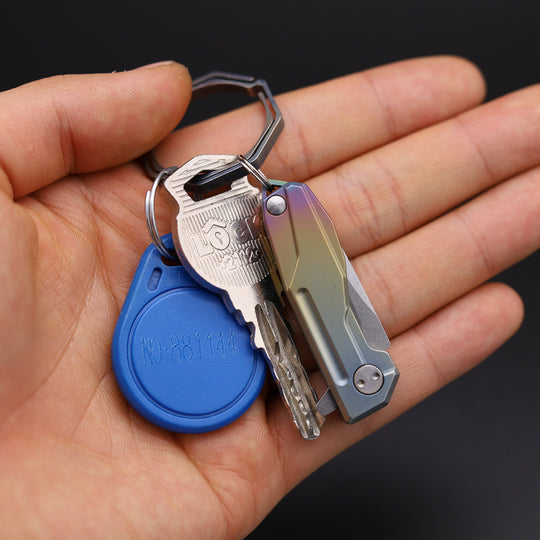 Talon-X Titanium Speedster: Ultra-Portable Titanium Keychain Knife