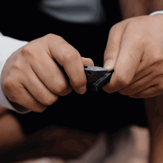 V-Stand: Titanium Multi-Tool Phone Stand for EDC