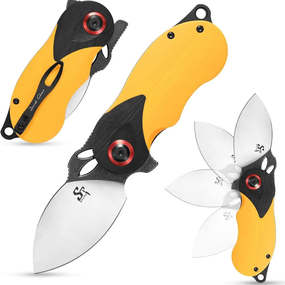 RabbitEdge K110 Folding Knife – Compact EDC Pocket Blade