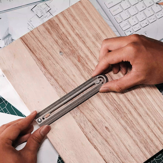 AllPro Ruler G2|Titanium EDC Measuring Tool That Does It All
