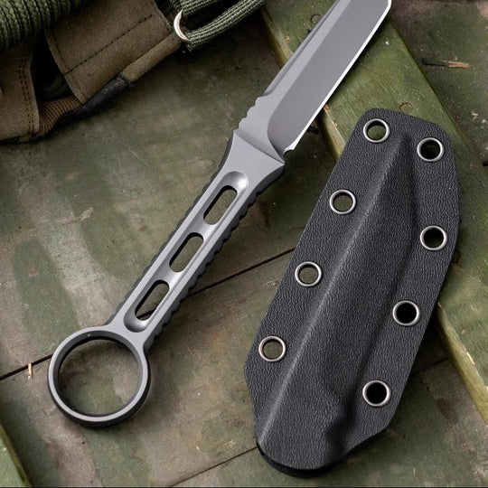 Cressi | AUS-10 EDC Fixed Blade Knife | Premium Outdoor & Utility Blade