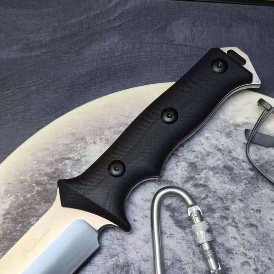 Roadblock, Survival Fixed Blade Knife, G10 handle