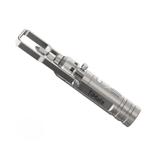 The GripNGo Driver | Titanium EDC Pocket Ratchet Screwdriver