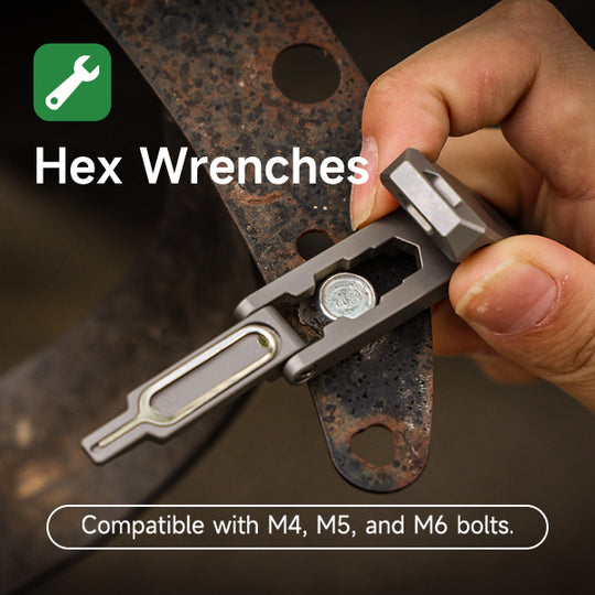 T-REX Stand:12-in-1 Titanium Foldable Phone Stand & EDC Tool