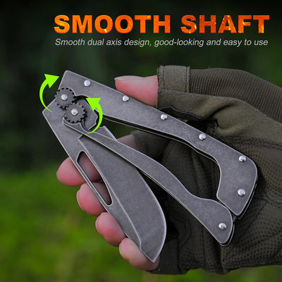 GearAxis:  Outdoor Folding Pocket Knife