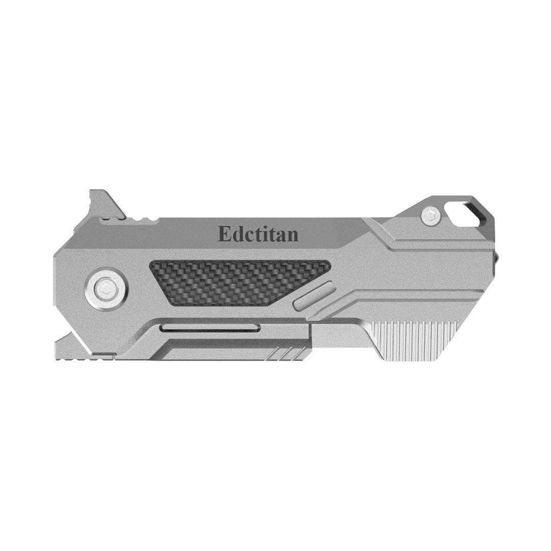 The WindSlice - Mini EDC Titanium Folding Utility Knife – Edctitan