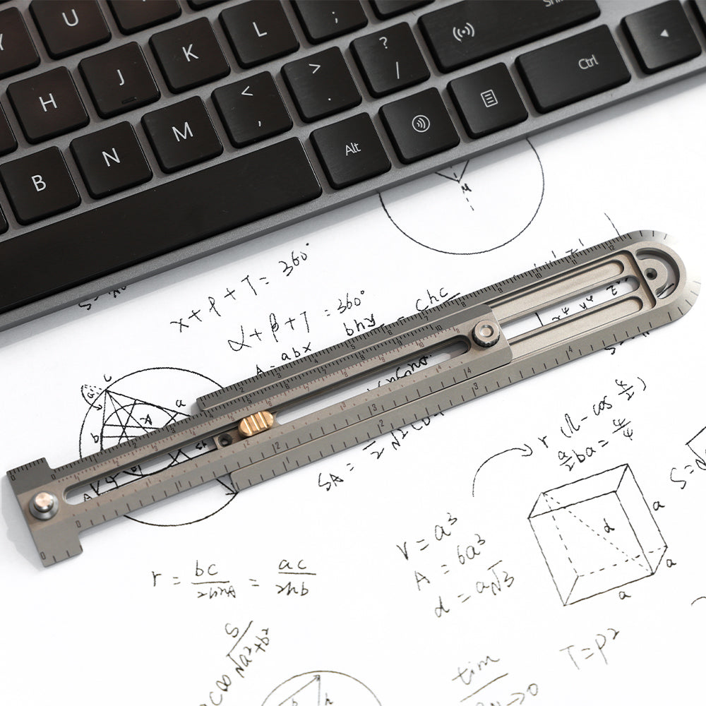 AllPro Ruler G2|Titanium EDC Measuring Tool That Does It All