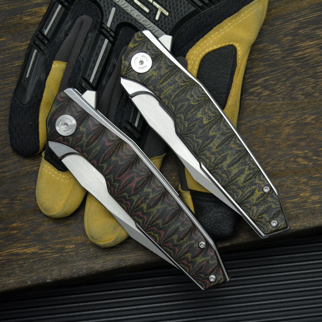 Python Army Knife Python D2 Heavy-Duty Folding Knife β G10 Tactical Survival Blade β Edctitan
