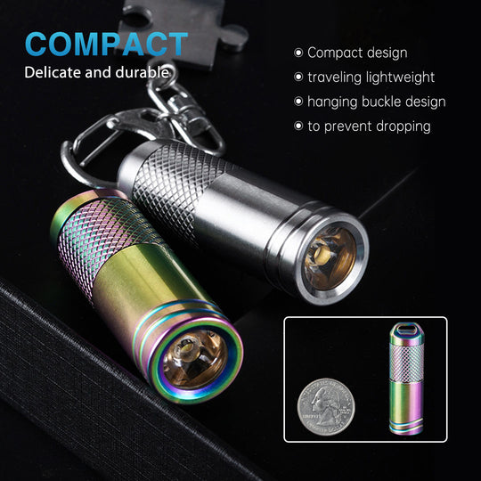 The Brightkey: Mini LED Flashlight