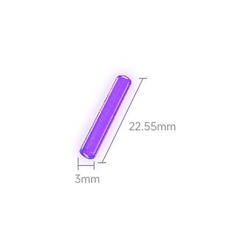ADD-ONS：Glass Luminous Vial（22.5mm*3mm）