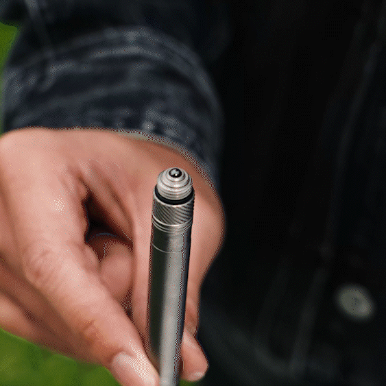 The OmniPen: Titanium Pocket Tool with 5 Smart Functions
