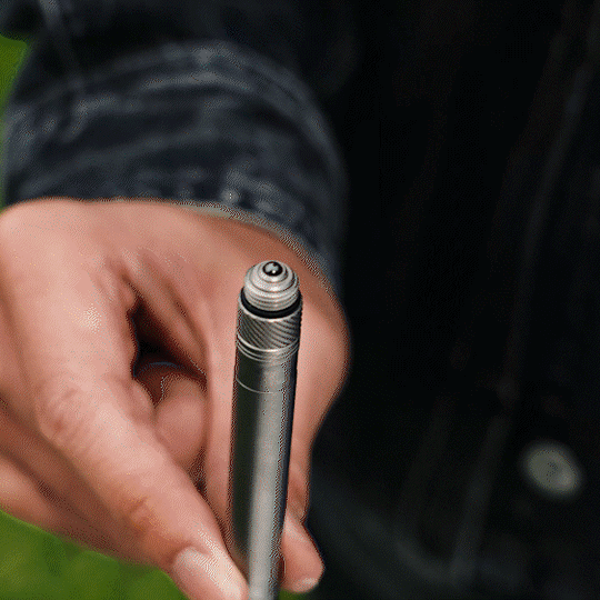 The OmniPen: Titanium Pocket Tool with 5 Smart Functions