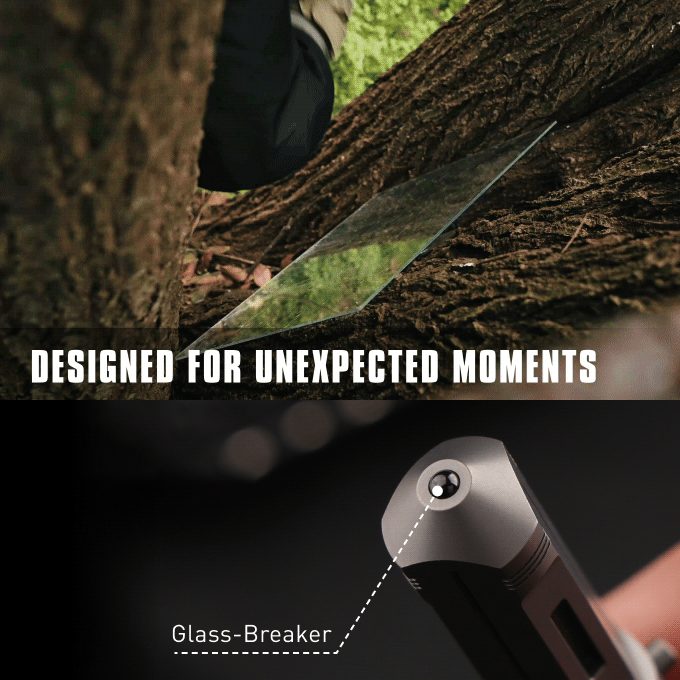 Vaultik - Magnetic Quick-Release Titanium EDC Capsule