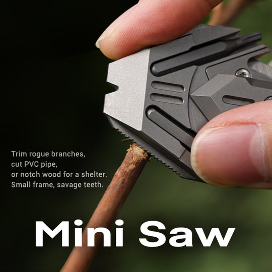 The Flounder 3.0 - Titanium EDC All-in-One Pendant