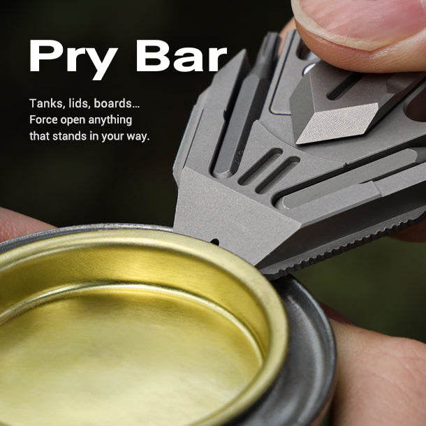 The Flounder 3.0 - Titanium EDC All-in-One Pendant