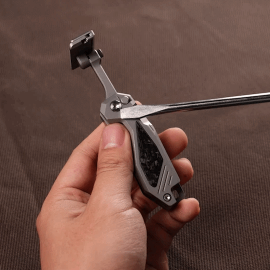 FoldRazor: A Titanium Folding Razor Inspired by EDC Tool