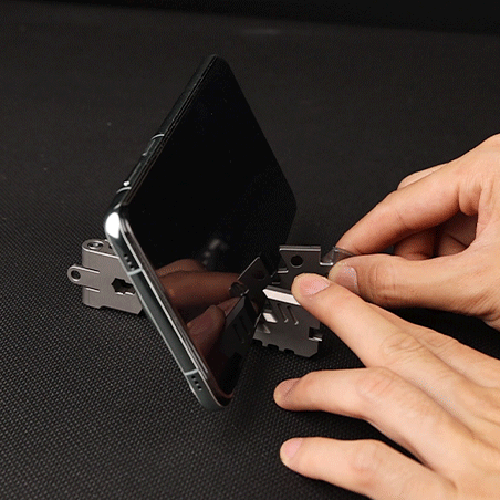 AceStand 2.0 - The Magnetic All-in-1 Titanium EDC Phone Stand