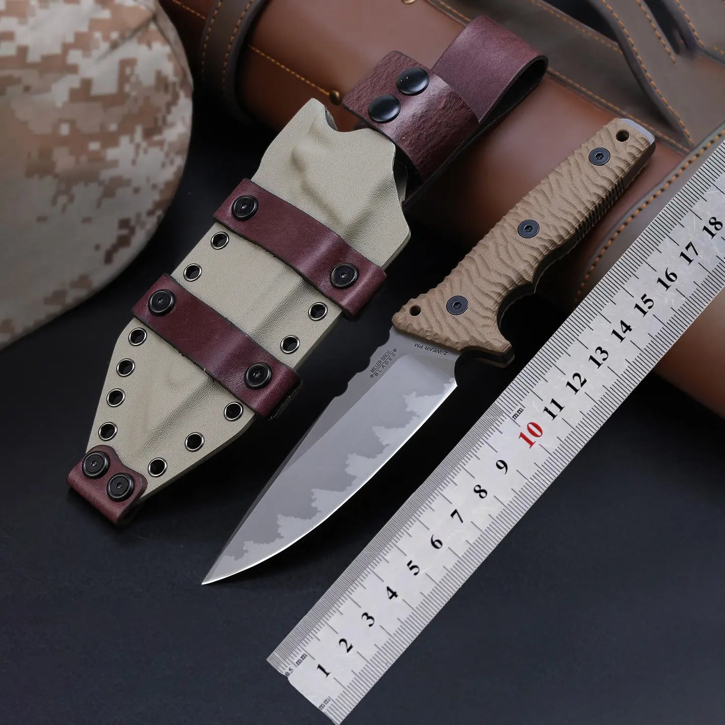 Juggernaut: Z-WEAR Steel 8mm Overbuilt Fixed Blade | Tactical Pry Juggernaut: Z-WEAR Steel 8mm Overbuilt Fixed Blade | Tactical Pry