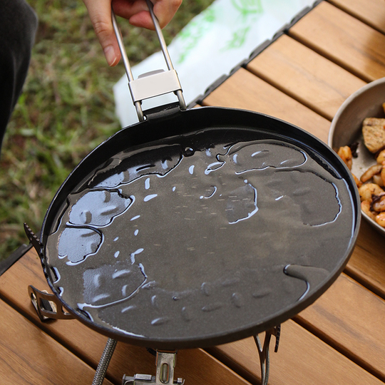 AeroTitan：Lightweight Foldable Titanium Skillet