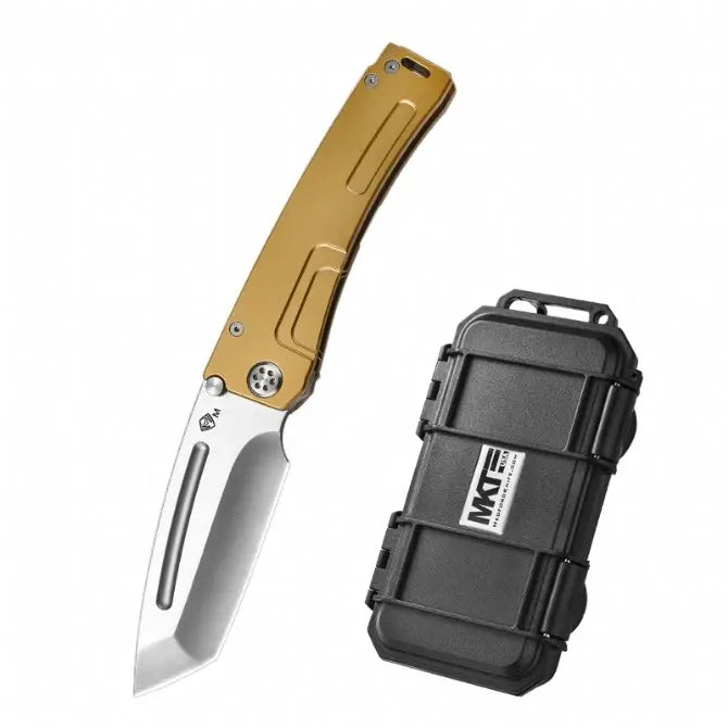 Iron Barber | Heavy-Duty D2 Steel Razor-Style Tactical Knife | Industrial EDC