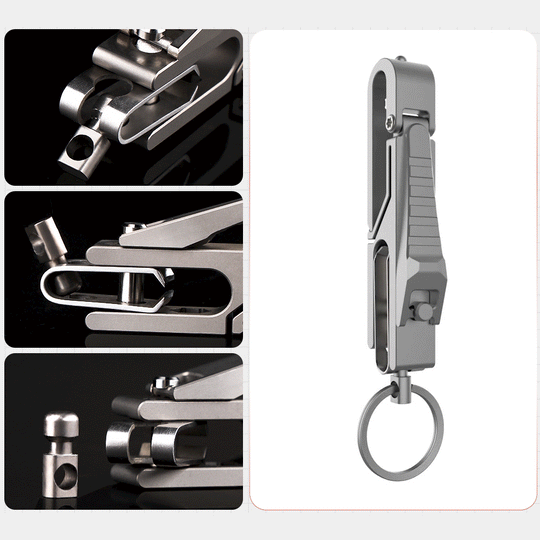 K-Smart 4.0 - Titanium Quick-Release Keychain Reinvented