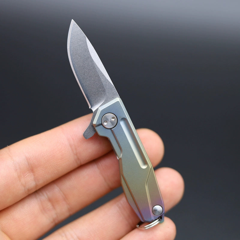 Talosn Key Chain Talon-X Titanium Speedster: Ultra-Portable Titanium Keychain Knife ...