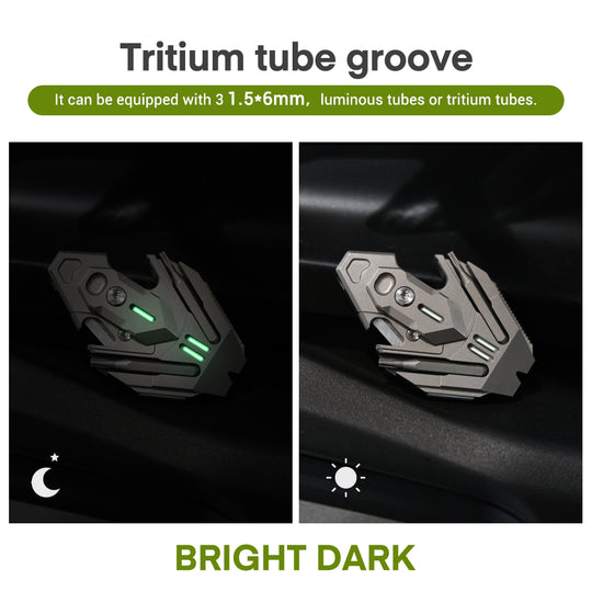 The Flounder 3.0 - Titanium EDC All-in-One Pendant