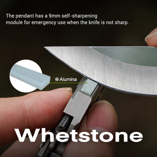 The Flounder 3.0 - Titanium EDC All-in-One Pendant