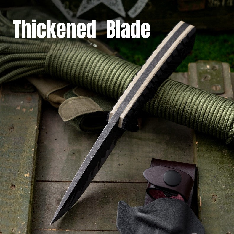 Tiger Edge A8 Tactical Knife – Heavy-Duty Outdoor Fixed Blade Knife