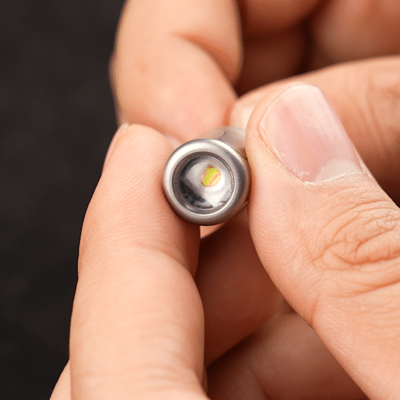 LUMIX Nano Ti— A 100-Lumen Titanium Micro Flashlight