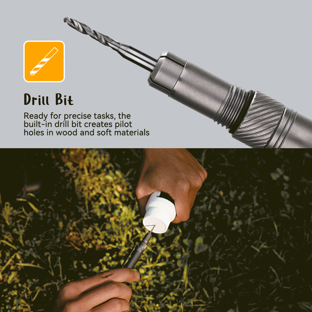 The OmniPen: Titanium Pocket Tool with 5 Smart Functions