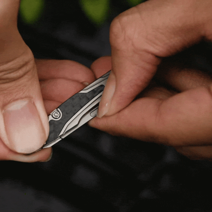 NickBlade - Titanium Micro Folding Knife for EDC Tasks