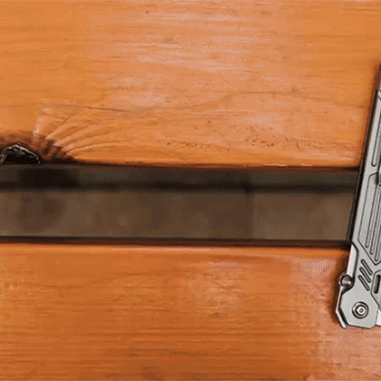 M-TiFlip - Titanium EDC Flipper Knife with Modular Ends