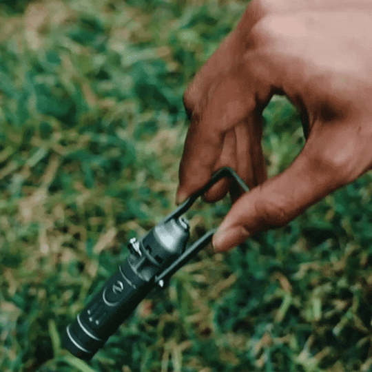 The GripNGo Driver | Titanium EDC Pocket Ratchet Screwdriver