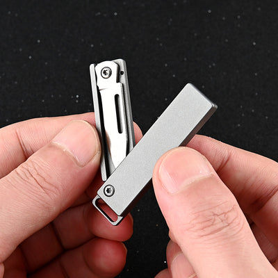Moonlight Box: Titanim Pocket Knife