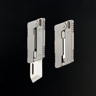 The Flick Ninja: Titanium Alloy Mini Knife with Unique Opening