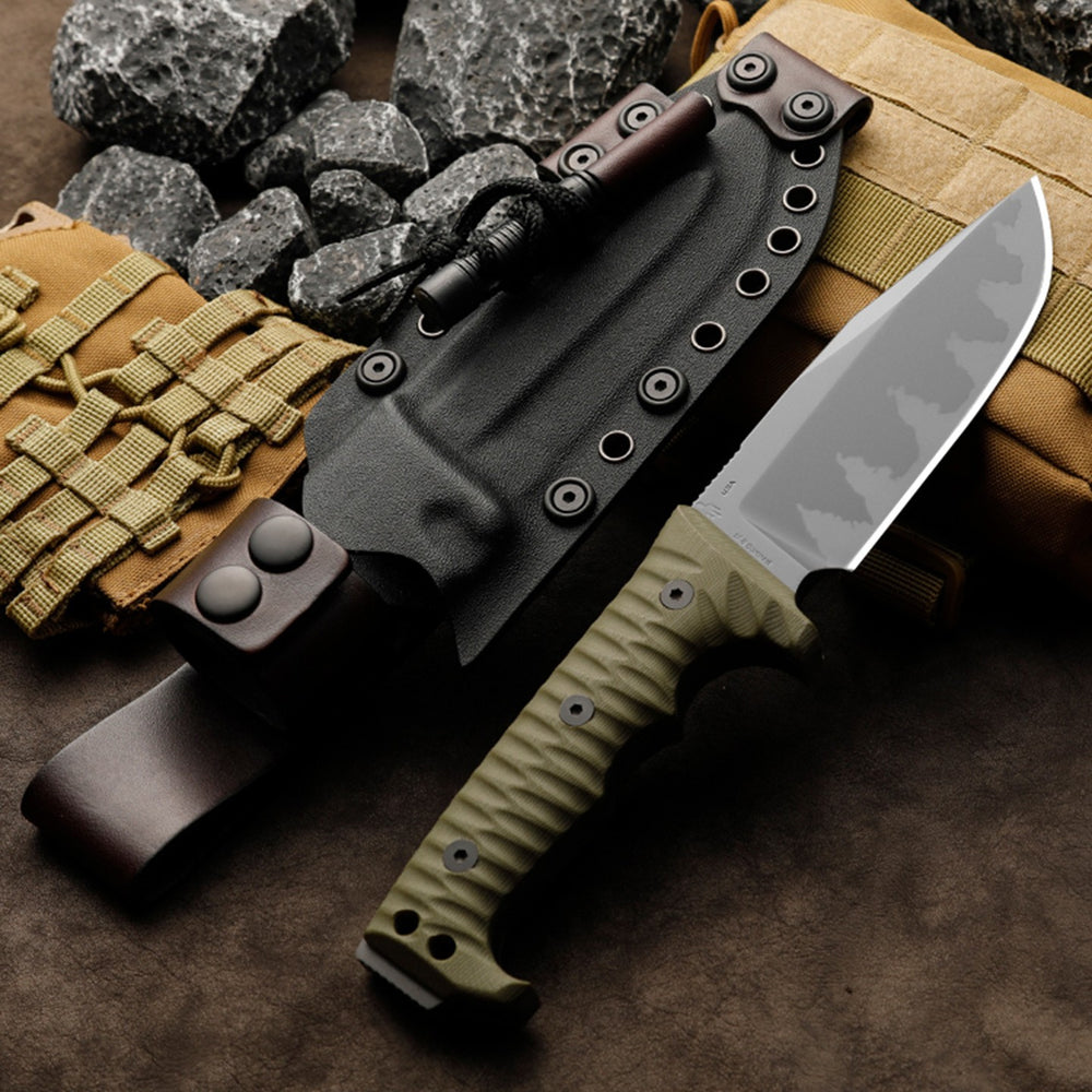 IronClad DC53 Tactical Fixed Blade Knife | 7mm Full-Tang Survival Knife