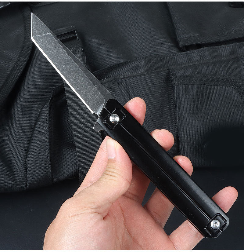 EDC Blade: Mountain-Strong 3CR13 Full-Steel Tactical Knife