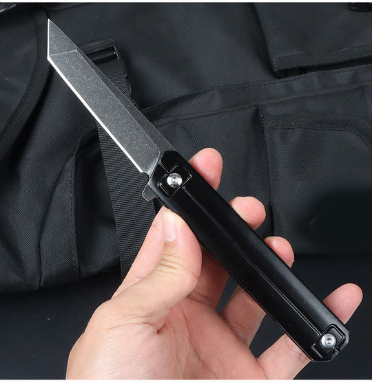 EDC Blade: Mountain-Strong 3CR13 Full-Steel Tactical Knife