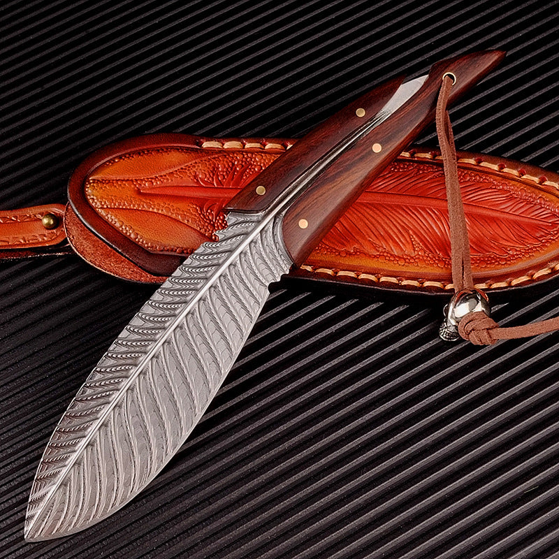 Plumepierce : Handmade Stainless Steel Utility Knife