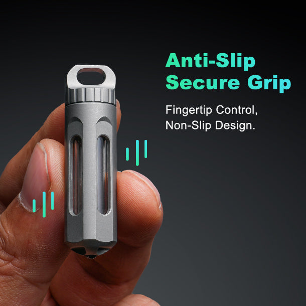 NoxTi - The Tritium Keychain—Carry the Glow. Own the Night