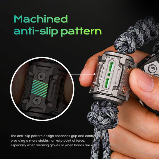 TiSpinx II: A Modular Titanium EDC Spinner Pendan