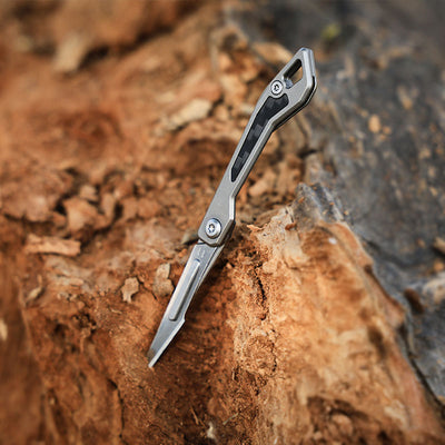 The WaspArmor Blade: Titanium Micro Folding Scalpel Knife