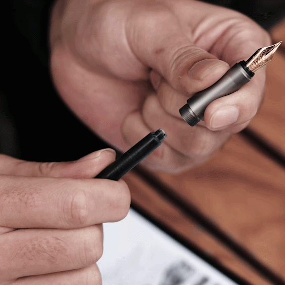 Lumink - The Definitive Pocket-to-Pro Titanium Fountain Pen
