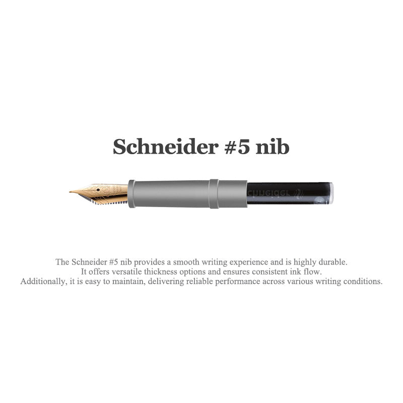 RocketInk Titanium Pocket Pen: Ballpoint & Fountain Options