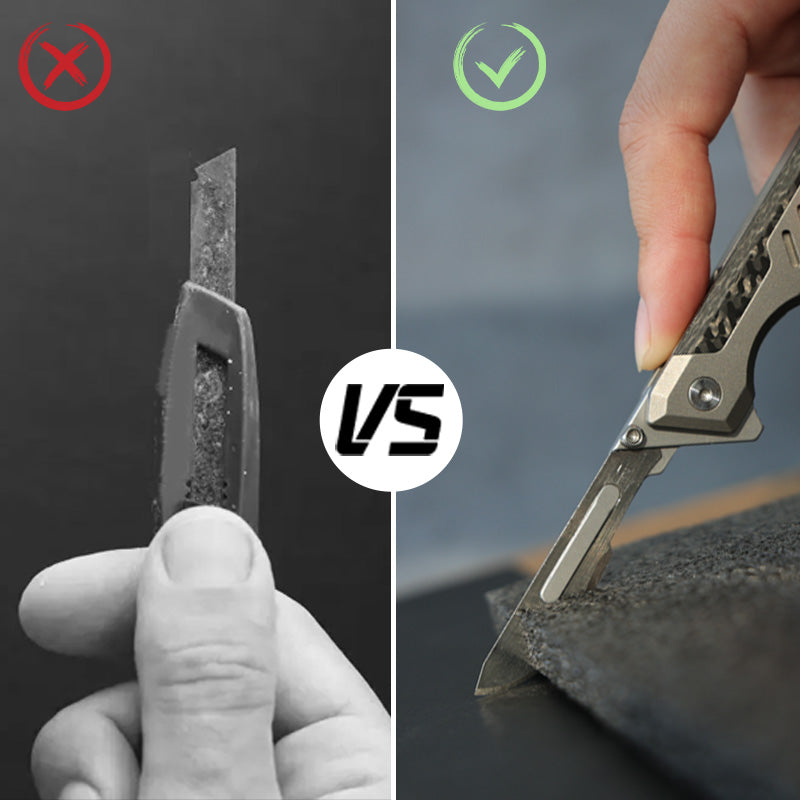 BladeXpert: Titanium EDC Scalpel Folding Knife – Edctitan