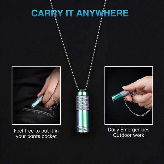 The Brightkey: Mini LED Flashlight