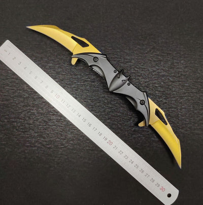 The Bat: 3cr13 Stainless Steel Double-sided Folding Knife
