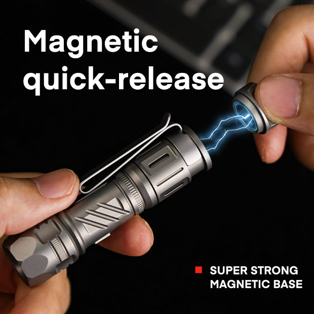 TiScope - The Compact Titanium Zoom Light for Everyday Carry